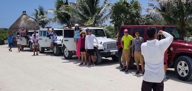 Recorridos Turísticos Personalizados en su Propio Jeep Privado en Cozumel