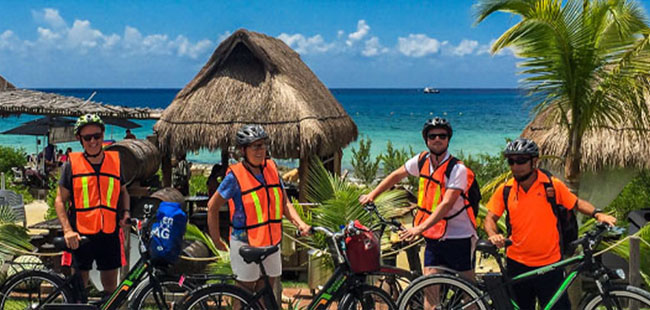 Electric Bike Tour Eastern Coast of Cozumel