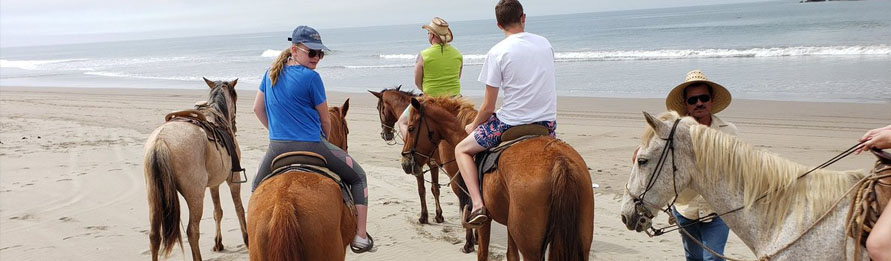 Horseback Riding on the Beach in Mazatlan