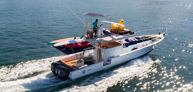 45' Cigarette Racing Boat