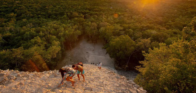 Coba Mayan Sunset