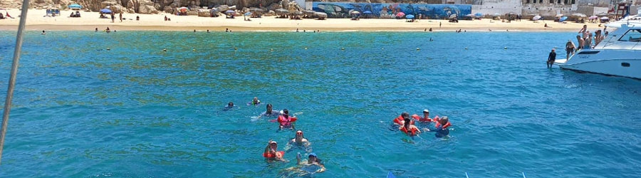 Cabo Blue Catamaran Sailing & Snorkeling Santa Maria Beach 3