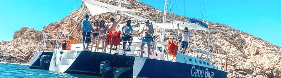 Cabo Blue Catamaran Sailing & Snorkeling Santa Maria Beach 4