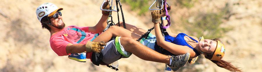 Wild Canyon Zip Lines + Cabo Dolphin Swim Combo 4