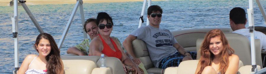 Cabo San Lucas Private Pontoon Lounge Charter 4