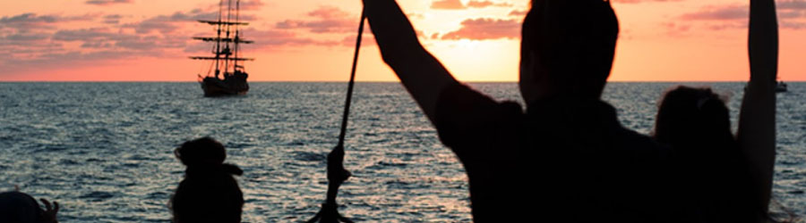 Pirate Ship Yo Ho Ho Adventure at Sunset 5