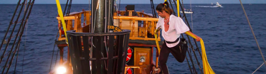 Buccaneer Pirate Ship at Sunset 2