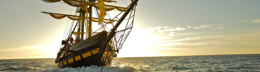 Buccaneer Pirate Ship at Sunset 8