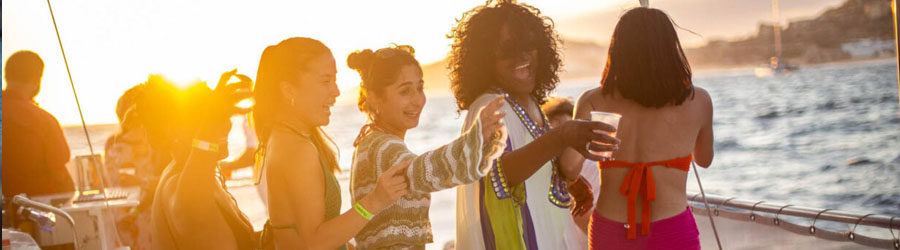 Cabo Party Fun Cruise to The Arch and Lands End at Sunset 3