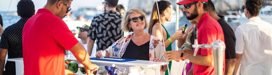 Cabo Party Fun Cruise to The Arch and Lands End at Sunset 4