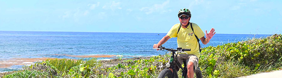 Cozumel West Coast Bike Ride & Snorkel Adventure 4