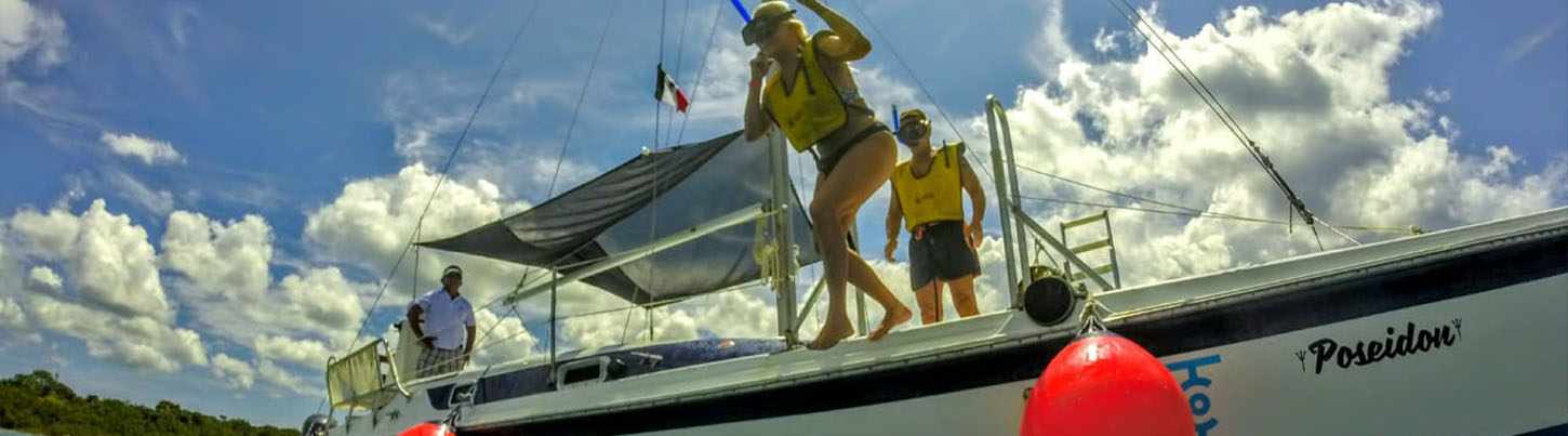 Cozumel Catamaran Express Snorkel + Tortuga Beach Club 5