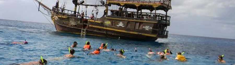 Private Cozumel Pirate Ship Snorkel Tour 6