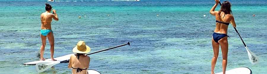 SUP Paddle Boardng & Stingray Snorkel in Cozumel 4