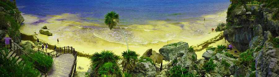 Tulum Mayan Ruins + Tulum Beach Club Combo 3