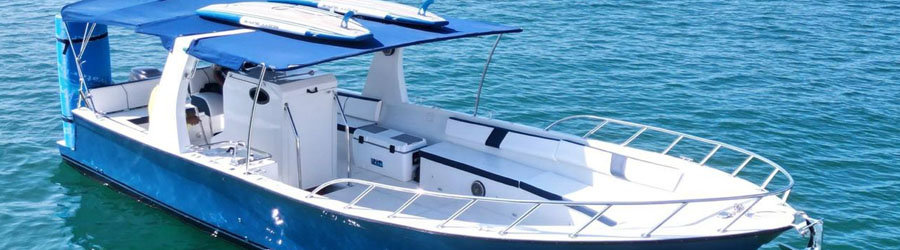 35' Luhrs Speed Boat Rental 1