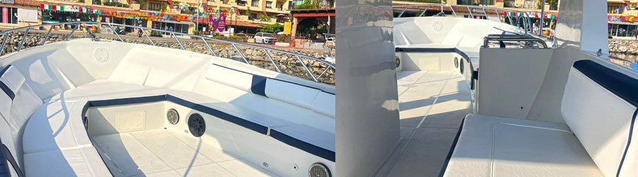 35' Luhrs Speed Boat Rental 3