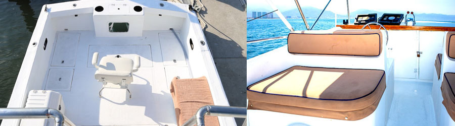 Barco de Pesca Personalizado de 36’ 4