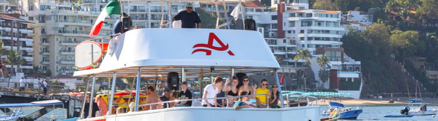 Private 42’ Double Decker Catamaran Charter in Puerto Vallarta 2