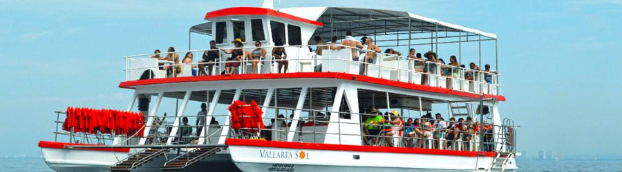 Private 70' Double Deck Catamaran in Puerto Vallarta 1