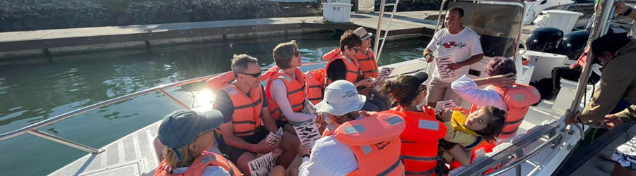 Small Boat Whale Watching Banderas Bay 2