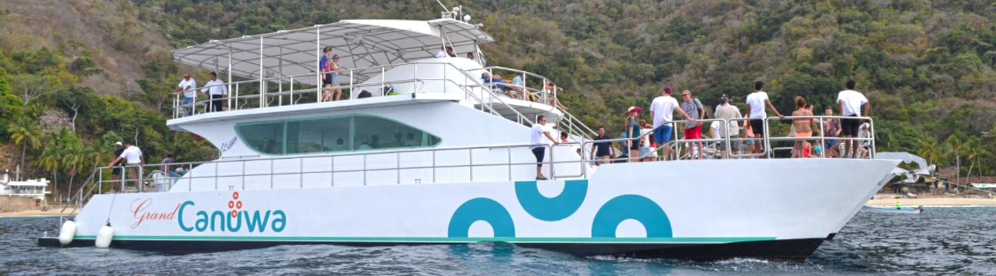 Deluxe Puerto Vallarta Catamaran Cruise & Las Animas Beach Break Combo 6