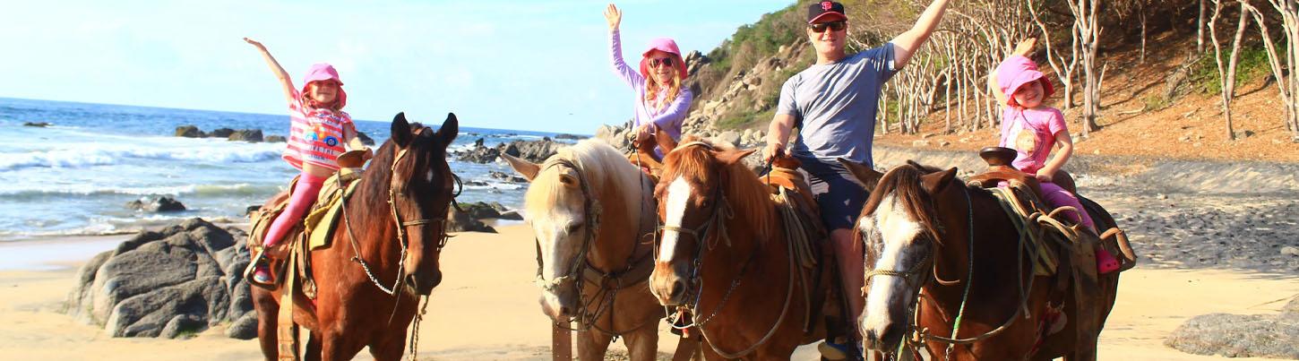 Jungle & Litibu Beach Sunset Horseback Ride 1