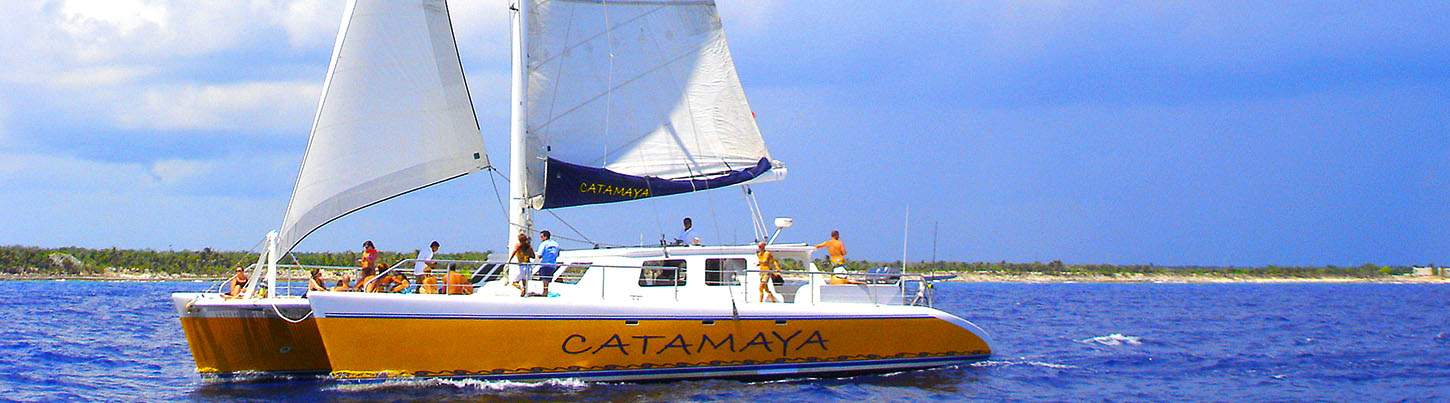 Playa del Carmen Catamaran Snorkel and Sail 2